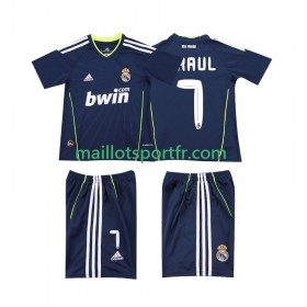 Maillot de Foot Real Madrid PAUL 7 2010 2011 Retro Enfant Exterieur